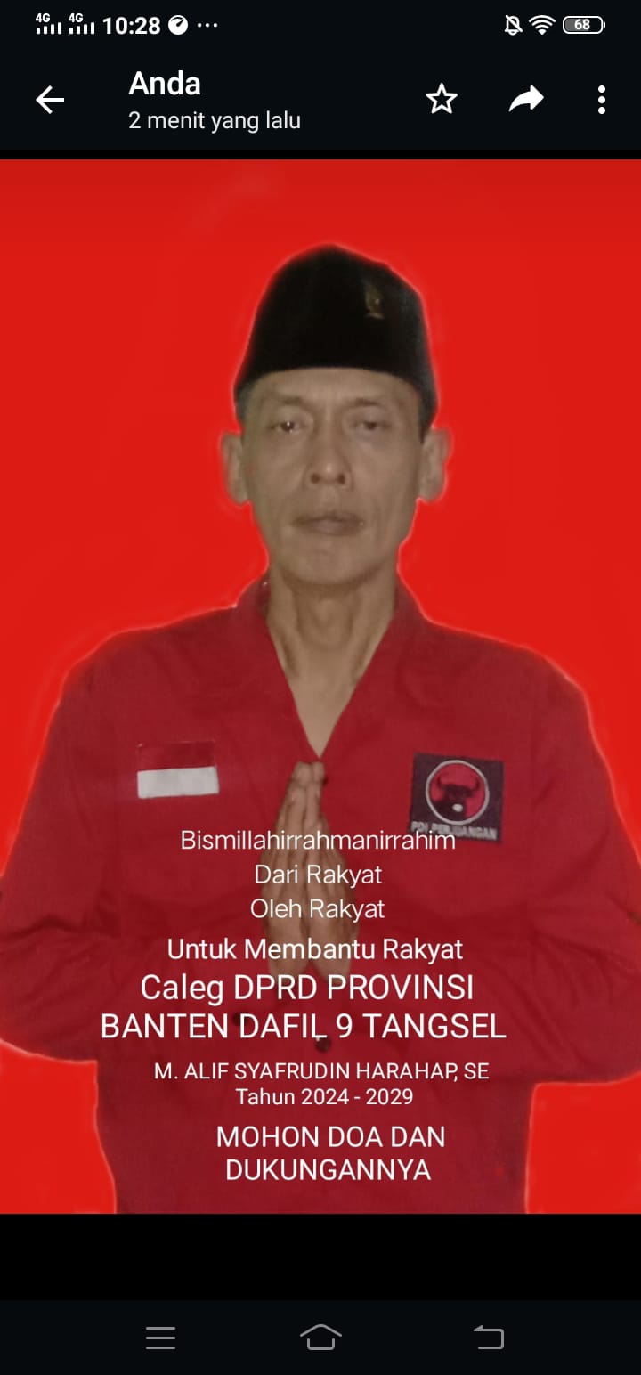 Caleg DPRD Banten dari Fraksi PDIP Dapil 9 Bung Alif  Adakan lomba catur di wilayah Rw/Rt kelurahan serpong, Tangerang Selatan .