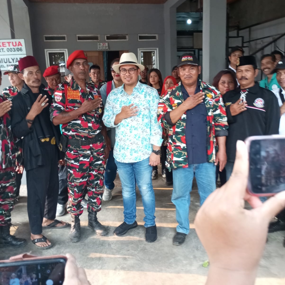 Merajut Harmonisasi Laskar Merah Putih Siap Sukseskan Program Pemerintah Tangerang Selatan.