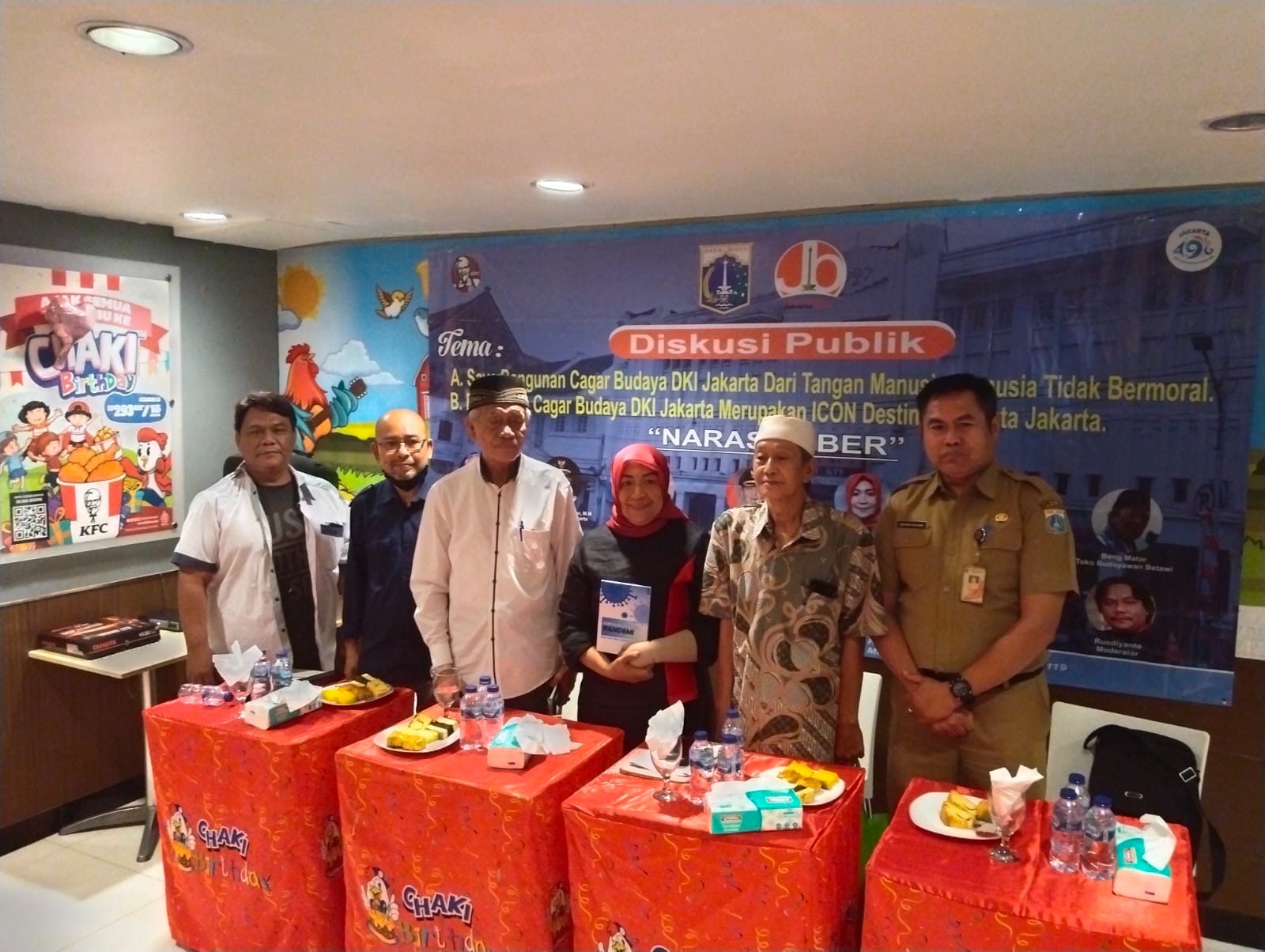 Komunitas Jakarta Baru Gelar Diskusi Publik  Save Cagar Budaya.