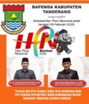 Bapenda Kabupaten Tangerang mengucapkan Selamat Hari Pers Nasional pada tanggal 09 Februari 2026.
