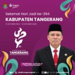 Dinas Pendidikan Kabupaten Tangerang, Mengucapkan Dirgahayu Hari Ulang Tahun (HUT)/ Hari jadi Kabupaten Tangerang Ke- 394.