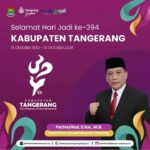 Dinas Kependudukan dan Catatan Sipil Kabupaten Tangerang, Mengucapkan Dirgahayu Hari Ulang Tahun (HUT)/ Hari jadi Kabupaten Tangerang Ke- 394.